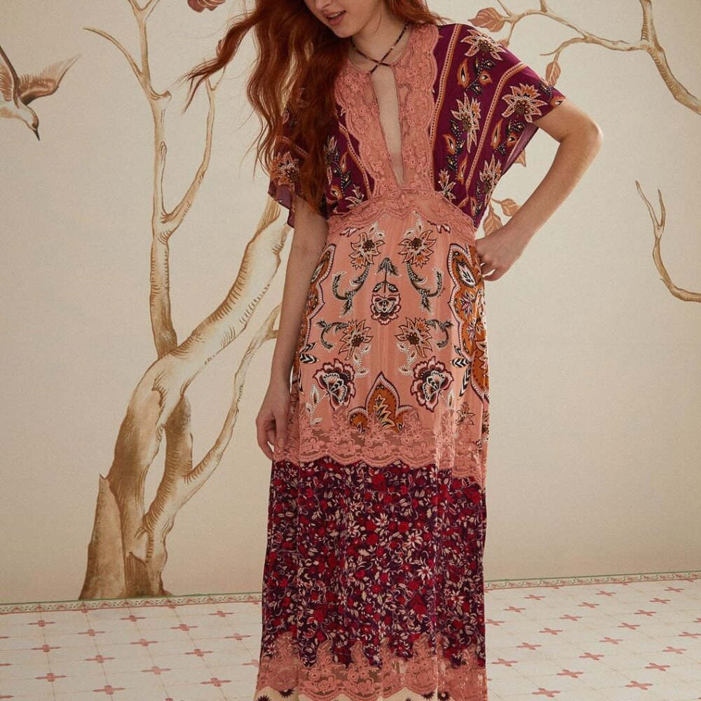 FARM Rio Multicolor Maxi Dress - Picture 3 of 15